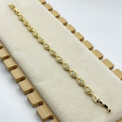 Bratara placata cu aur 18k