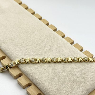 Bratara placata cu aur 18k Bratara placata cu aur 18k