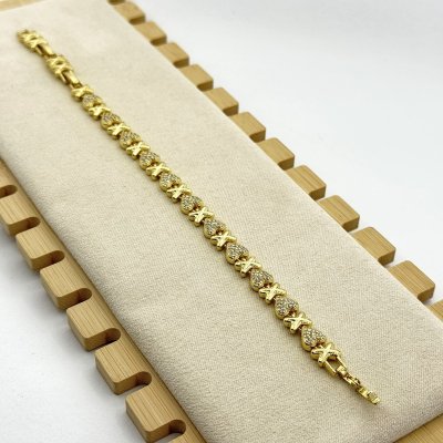 Bratara placata cu aur 18k