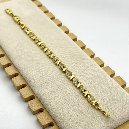 Bratara placata cu aur 18k Bratara placata cu aur 18k