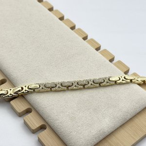 Bratara placata cu aur 18k