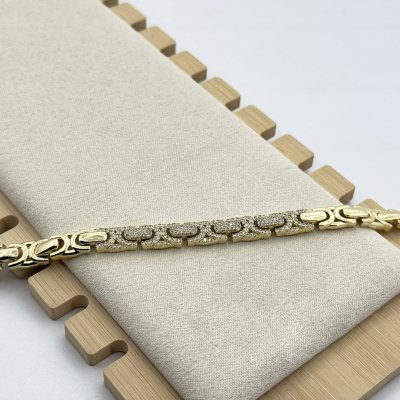 Bratara placata cu aur 18k