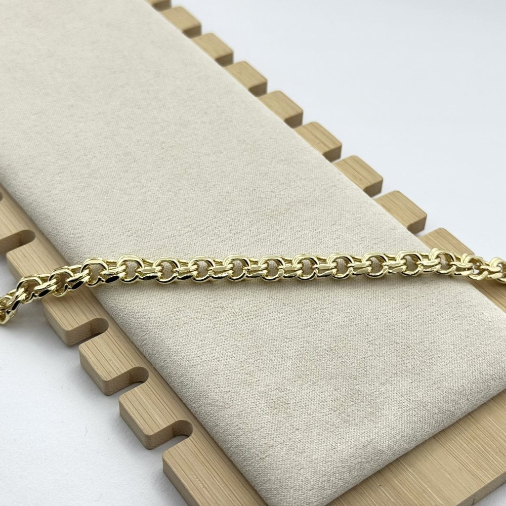 Bratara placata cu aur 18k