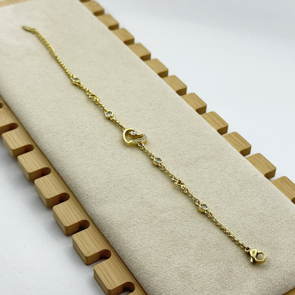 Bratara placata cu aur 18k