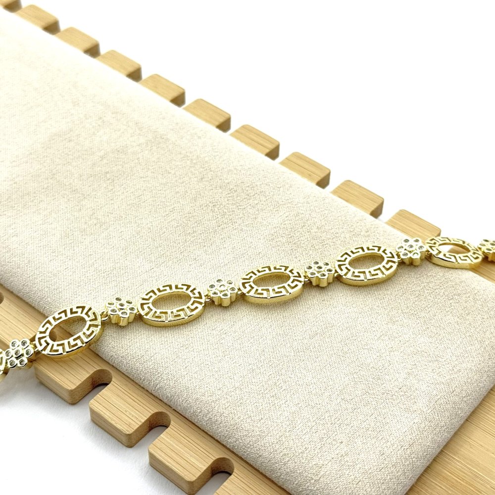 Bratara placata cu aur 18k