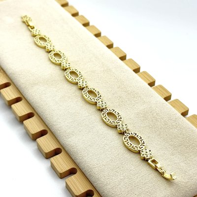 Bratara placata cu aur 18k