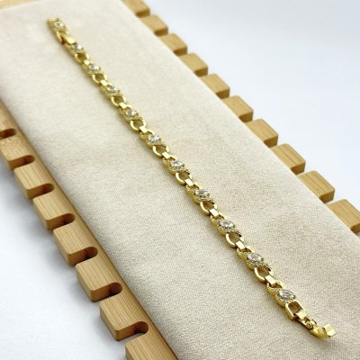 Bratara placata cu aur 18k