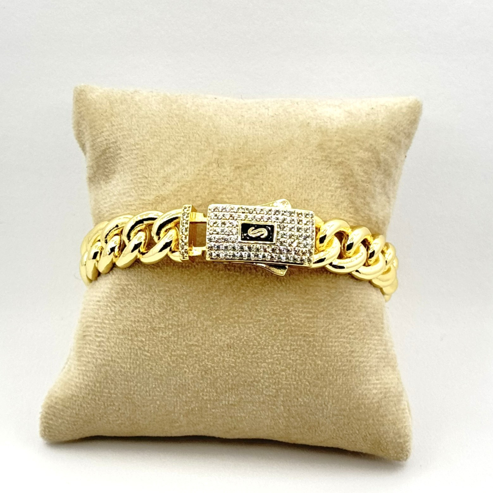 Bratara placata cu aur 18k