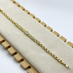 Bratara placata cu aur 18k Bratara placata cu aur 18k