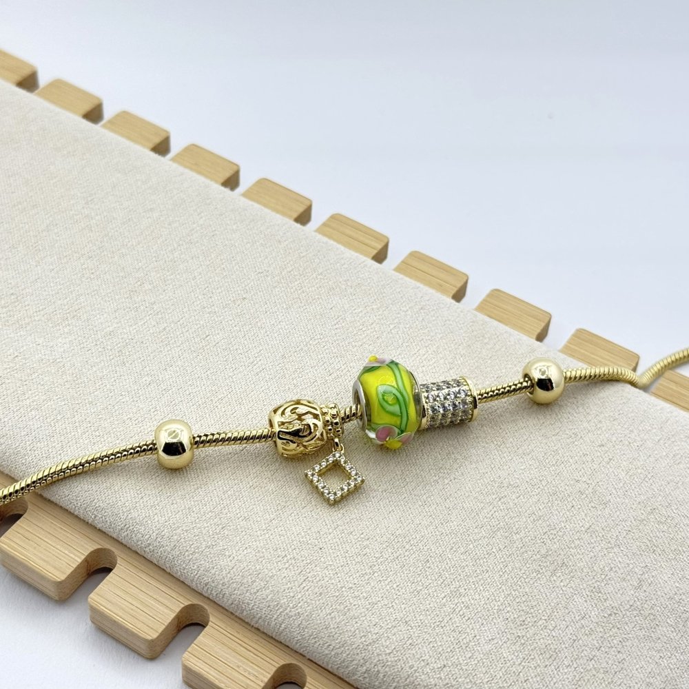 Bratara placata cu aur 18k Bratara placata cu aur 18k