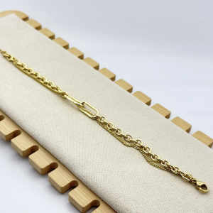 Bratara placata cu aur 18k Bratara placata cu aur 18k