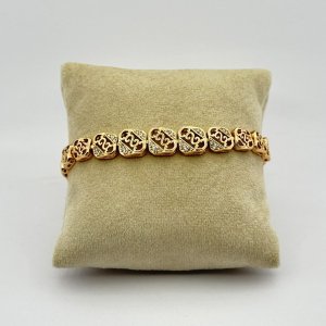 Bratara placata cu aur 18k eleganta