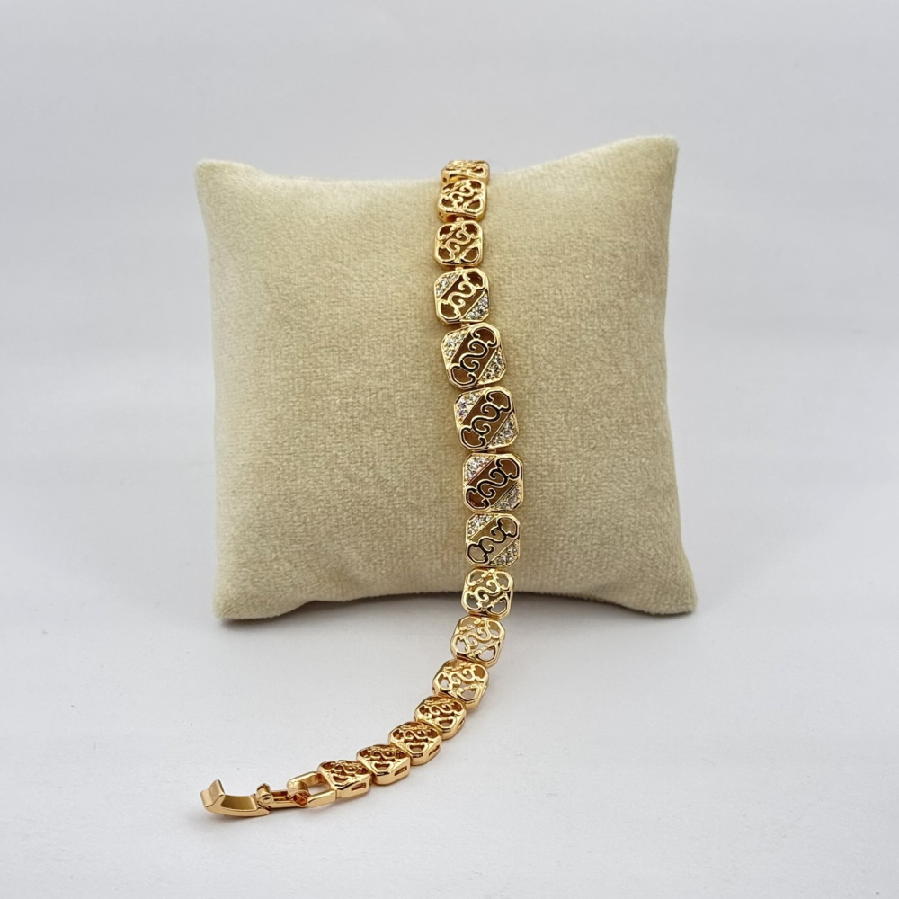 Bratara placata cu aur 18k eleganta