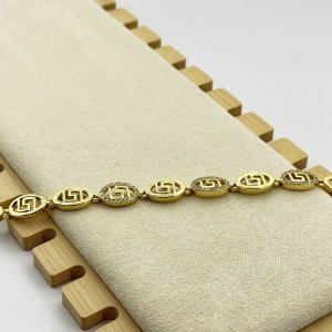 Bratara placata cu aur 18k eleganta Bratara placata cu aur 18k eleganta