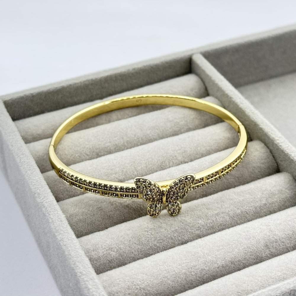Bratara placata cu aur 18k inima Bratara placata cu aur 18k inima