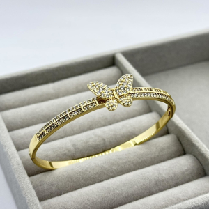 Bratara placata cu aur 18k inima Bratara placata cu aur 18k inima