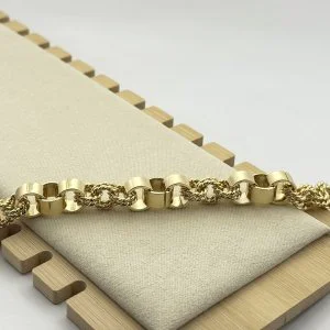 Bratara placata cu aur 18k masiva Bratara placata cu aur 18k masiva