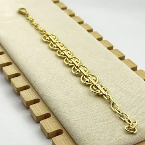 Bratara placata cu aur 18k unisex