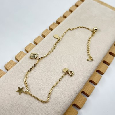 Bratara placata cu aur 18k