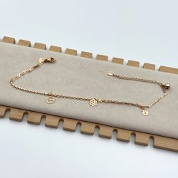 Bratara placata cu aur 18k