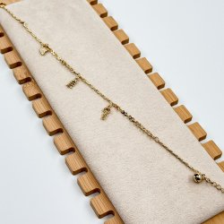 Bratara placata cu aur 18k