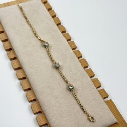 Bratara placata cu aur 18k