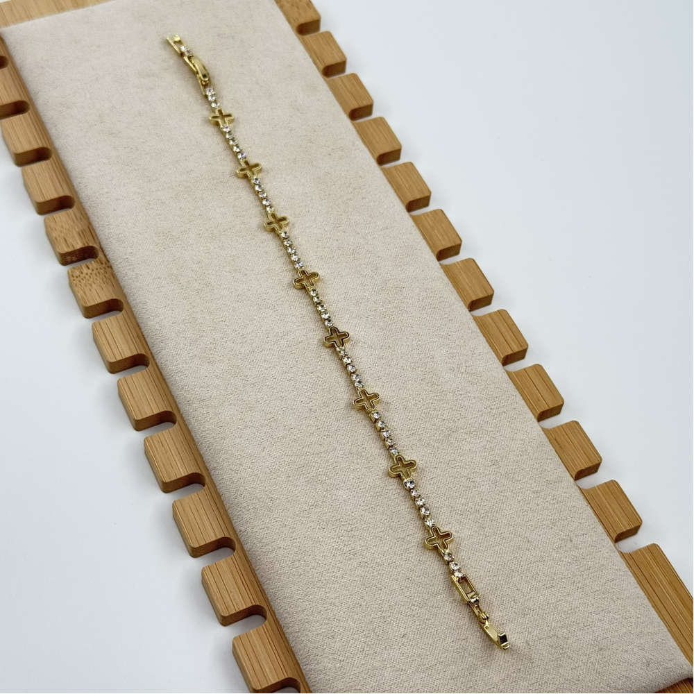 Bratara placata cu aur 18k