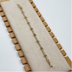 Bratara placata cu aur 18k