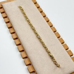 Bratara placata cu aur 18k