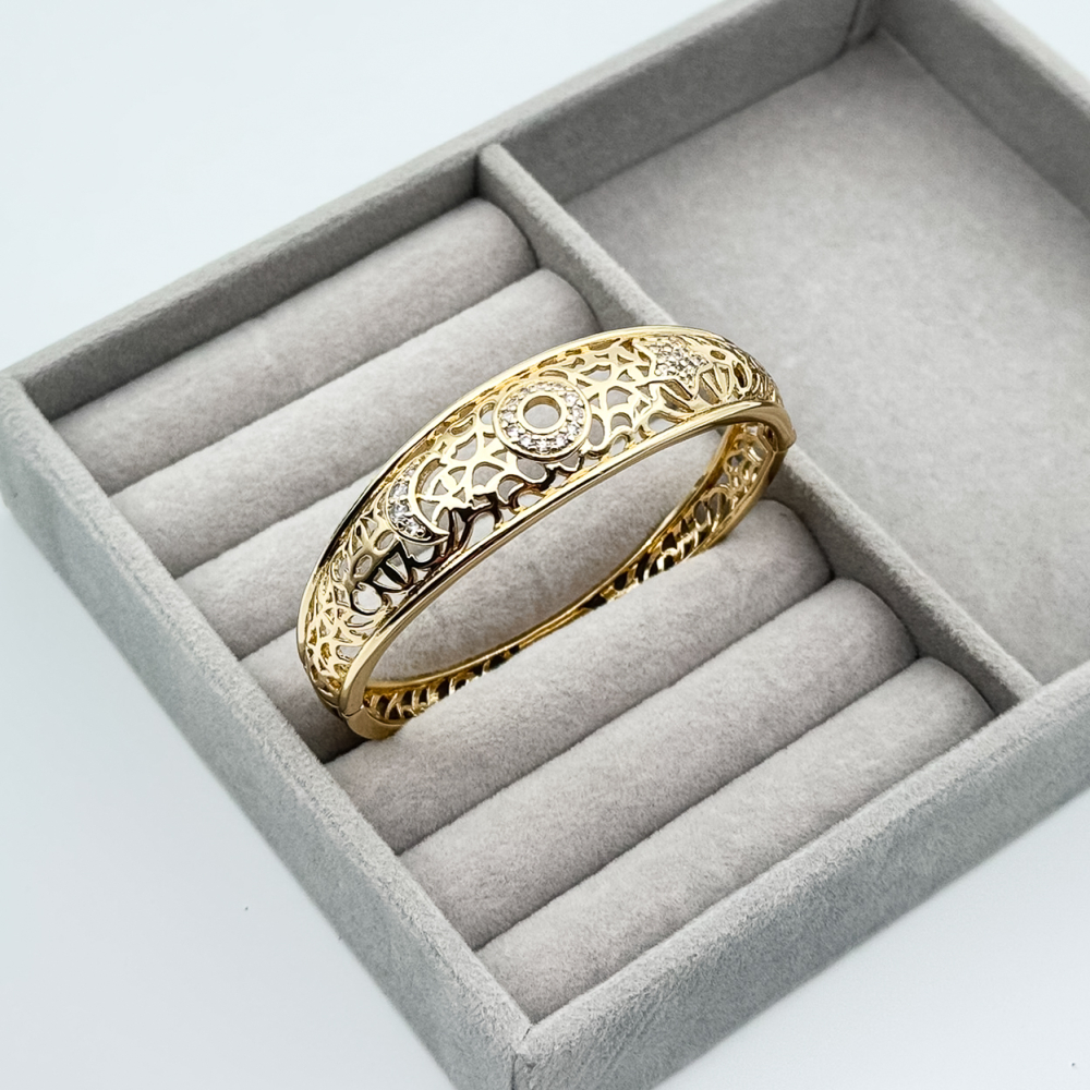Bratara placata cu aur 18k