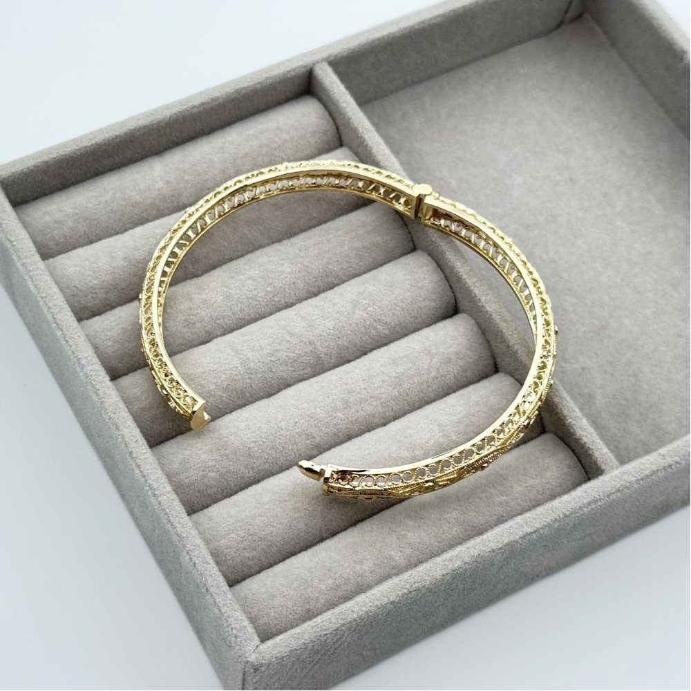 Bratara placata cu aur 18k