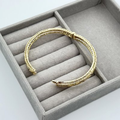 Bratara placata cu aur 18k