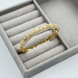 Bratara placata cu aur 18k