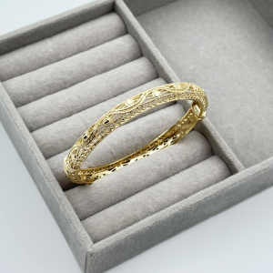 Bratara placata cu aur 18k