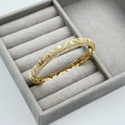 Bratara placata cu aur 18k