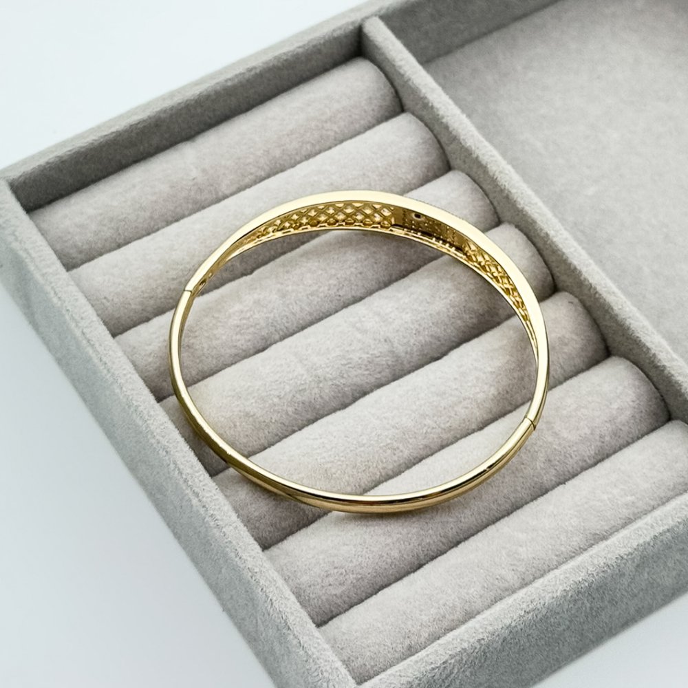 Bratara placata cu aur 18k