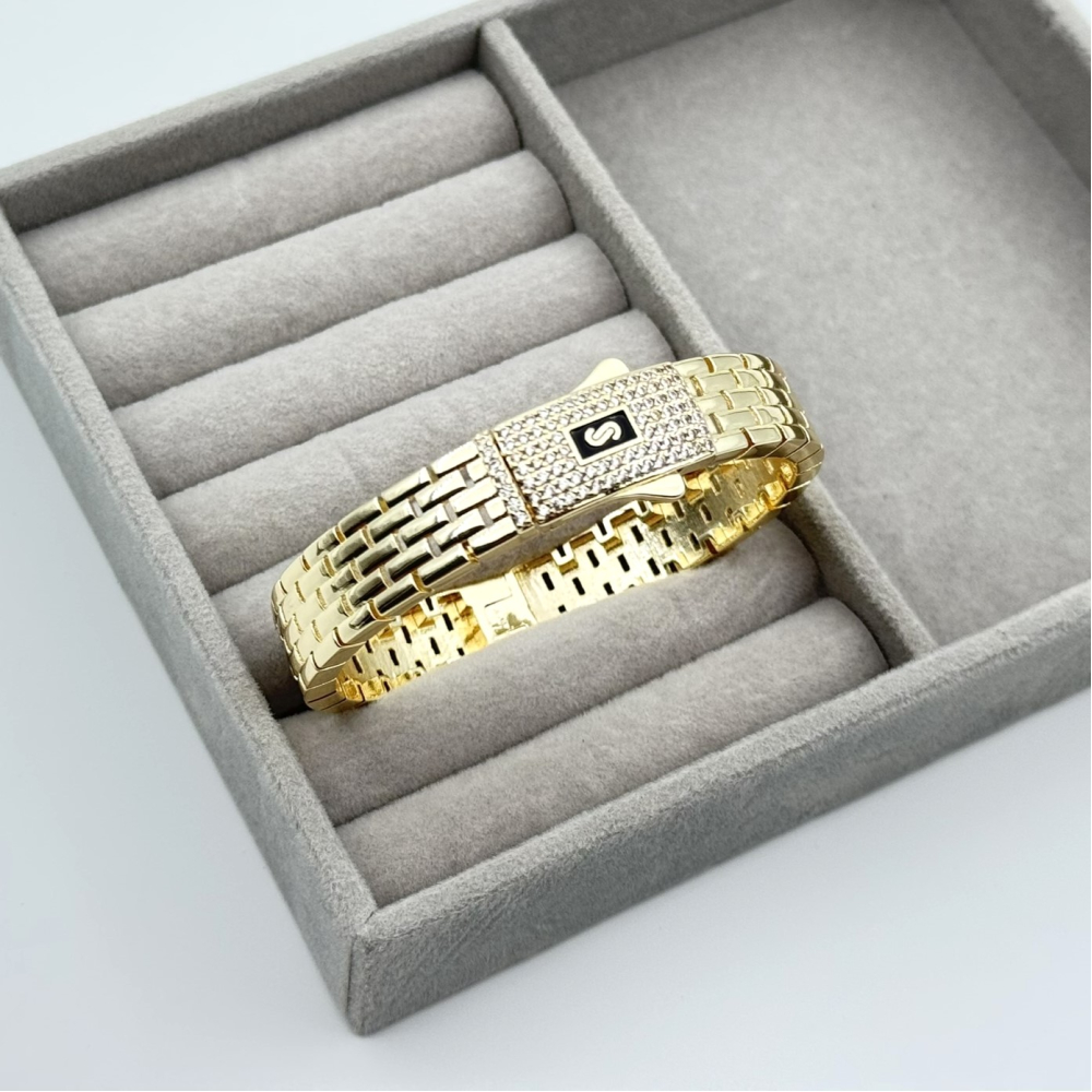 Bratara placata cu aur 18k Bratara placata cu aur 18k