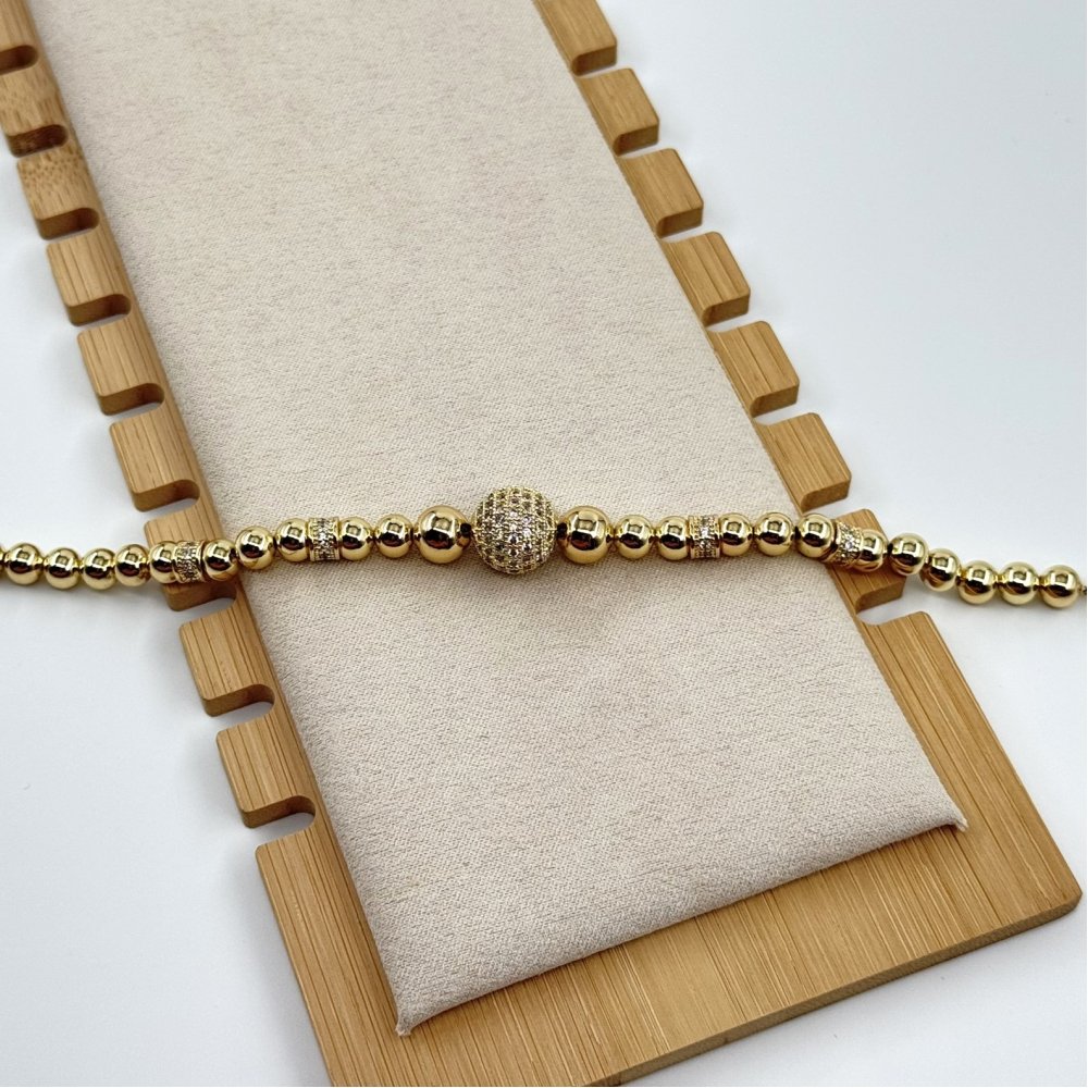 Bratara placata cu aur 18k