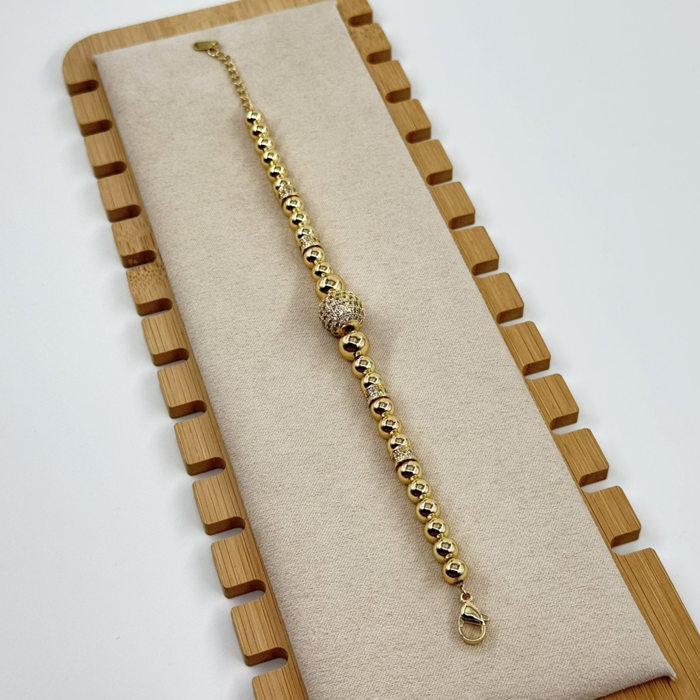 Bratara placata cu aur 18k