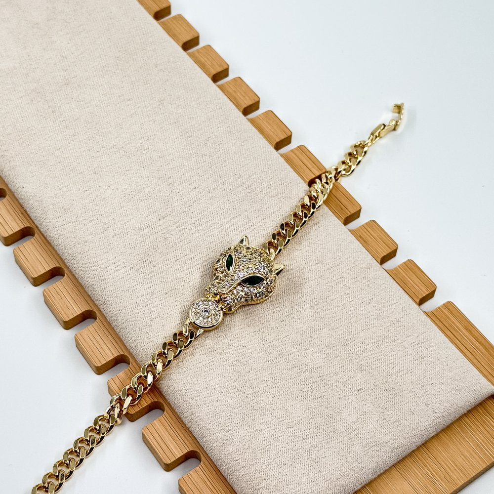 Bratara placata cu aur 18k