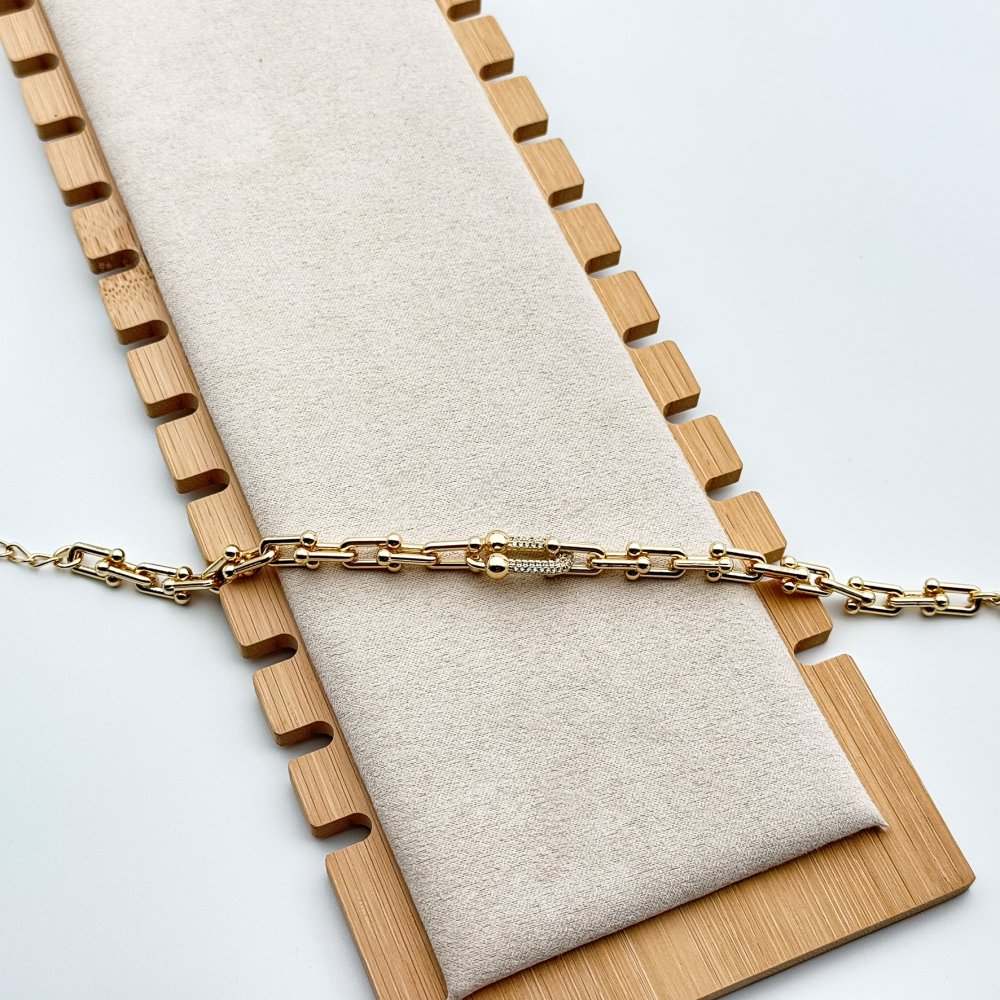 Bratara placata cu aur 18k Bratara placata cu aur 18k