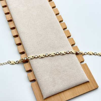 Bratara placata cu aur 18k