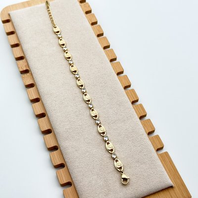 Bratara placata cu aur 18k