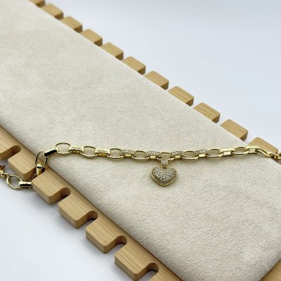 Bratara placata cu aur 18k