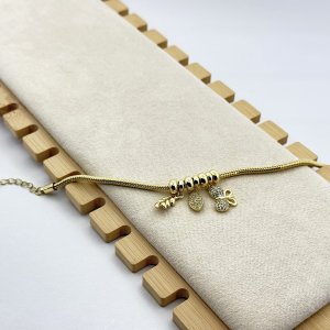 Bratara placata cu aur 18k