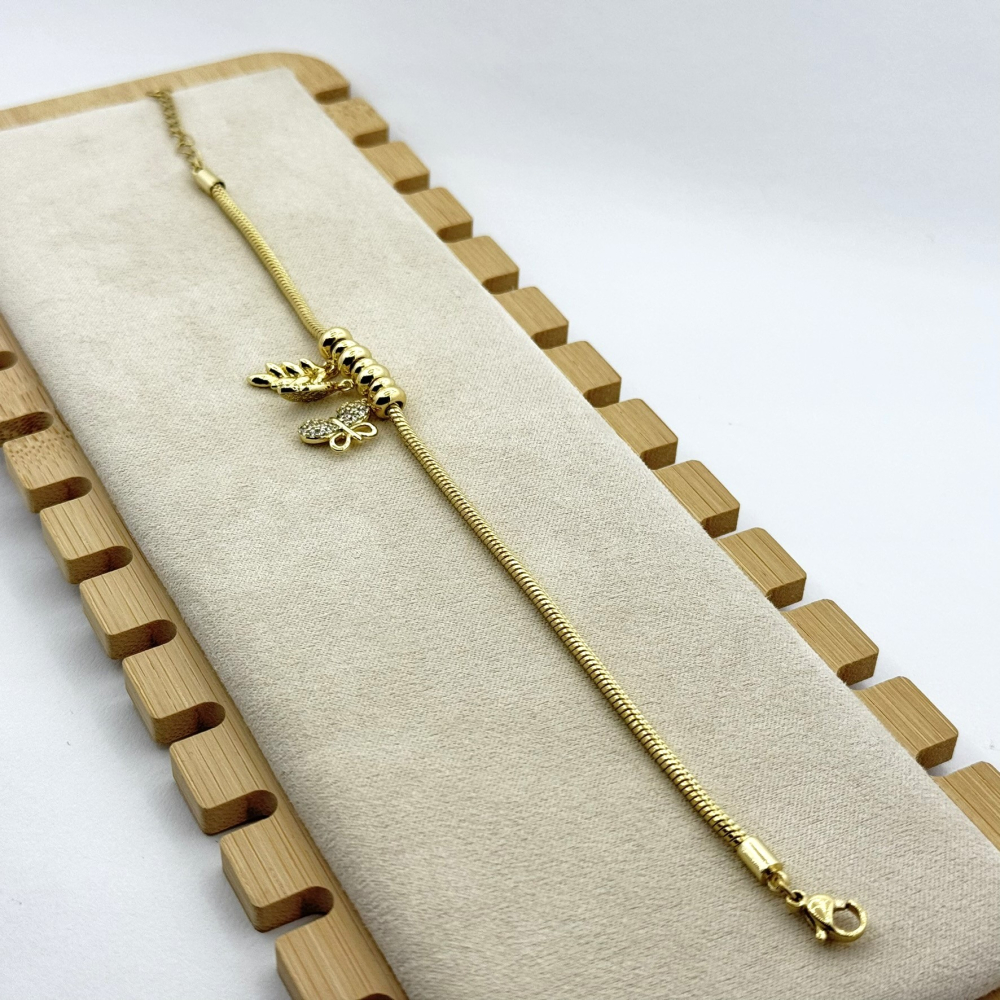 Bratara placata cu aur 18k