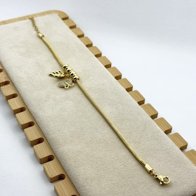 Bratara placata cu aur 18k