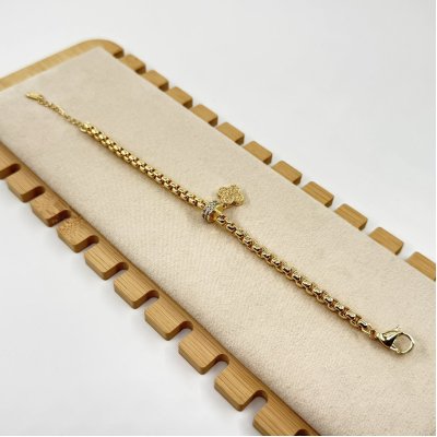 Bratara placata cu aur 18k