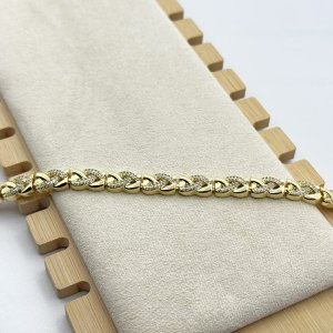 Bratara placata cu aur 18k