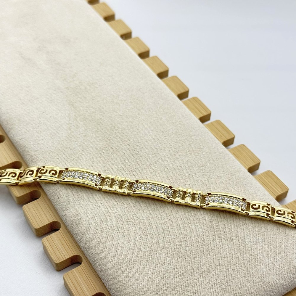 Bratara placata cu aur 18k